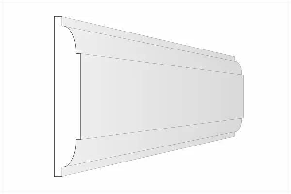 Polystyrenová fasádní lišta B14E