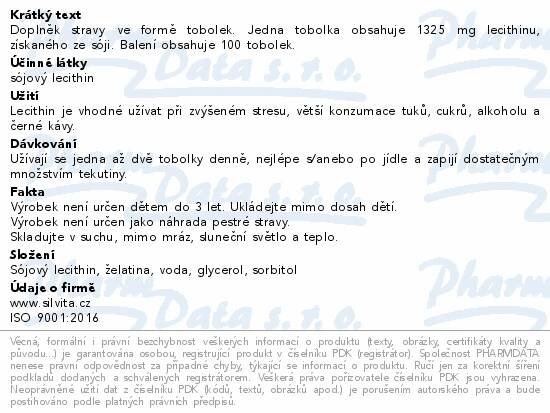Mega LECITIN 1325mg 100 tobolek - Lékárna Krupská