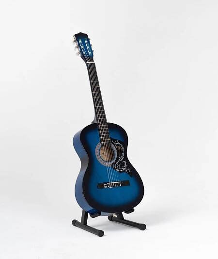 Kytara klasická 3/4 7/8 Vintage modrá od 12 let pro děti i dospělé za 1085.00CZK - Allegro