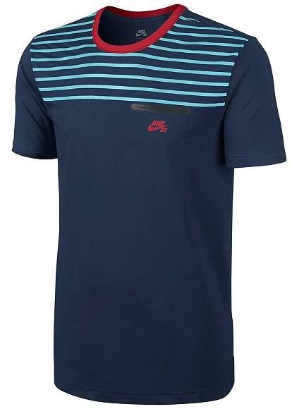 Dri-Fit Mesh Pocket obsidian/gym red
