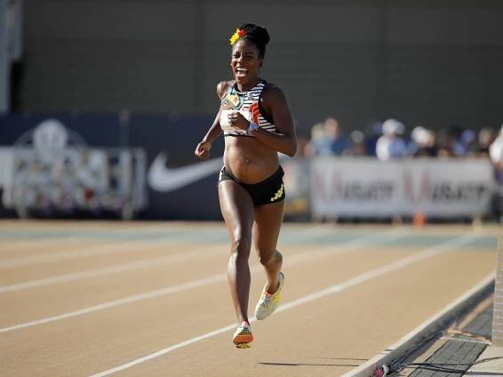 pregnant running