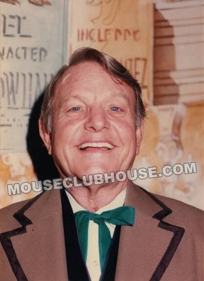 Jay Meyer in Disneyland's Golden Horseshoe