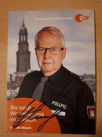 Maack Harald, herec, fotografie s originálním autogramem - Ostatní sběratelské předměty