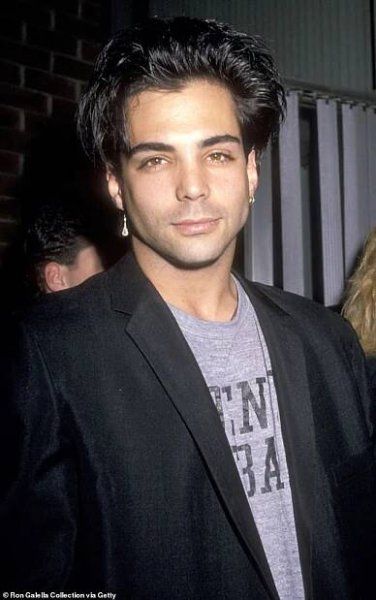 He had a bad boy look; pictured in 1989 in West Hollywood