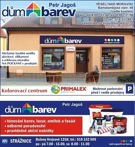 Dům barev Petr Jagoš - kolorovací centrum Primalex