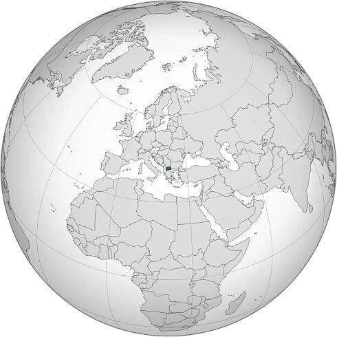 File:North Macedonia (orthographic projection).svg