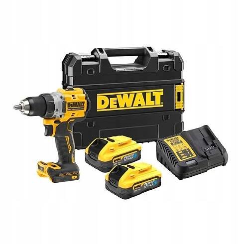 DeWalt DCD800H2T aku bezuhlíková vrtačka 18V/2*5Ah PowerStack, 90Nm, kufr T