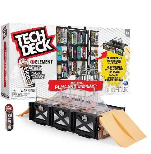 Tech deck vitrína a pódium
