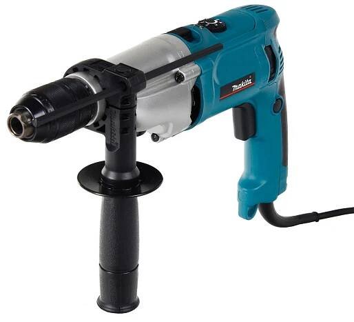 MAKITA Příklepová vrtačka,rychlosklíčidlo 1,5-13mm,2rychlosti,1010W,Makpac HP2071J