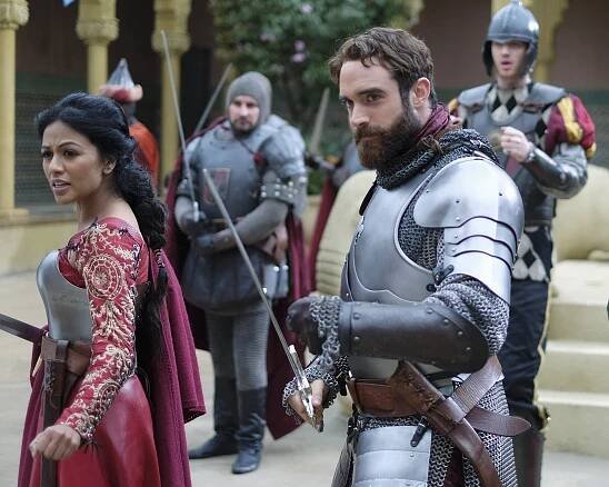 Galavant - Battle of the Three Armies - Z filmu - Karen David, Joshua Sasse