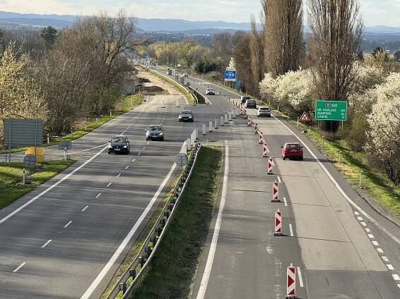 Část dokončovaného obchvatu Olomouce se otevře v předstihu