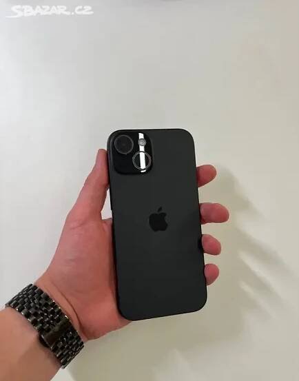 APPLE IPHONE 15 128 GB ČERNÝ, 100% BATERIE, ZÁRUKA - Zlín - Bazar