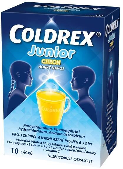 Coldrex Junior Citron 10 sáčků