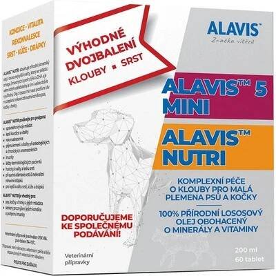 Alavis 5 MINI 90 tbl + Alavis Nutri 200ml