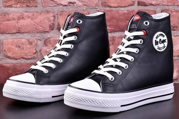 Dámské boty Lee Cooper tenisky na klínku, velikost vel. Značka Lee Cooper