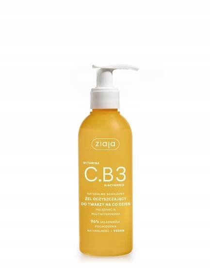 Ziaja Vitamín C.B3 190 ml gel na obličej. ROZBITÁ PUMPIČKA!