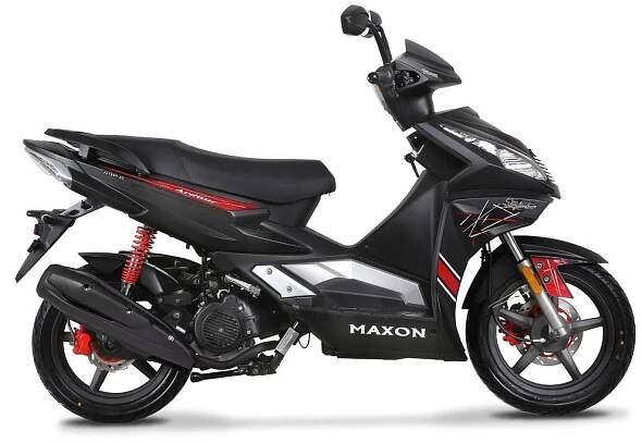 Skútr MAXON ARDOUR 125 - EURO 5+, černý