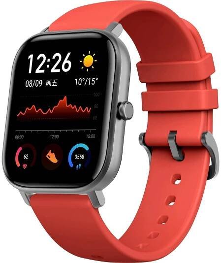 Amazfit GTS, oranžové