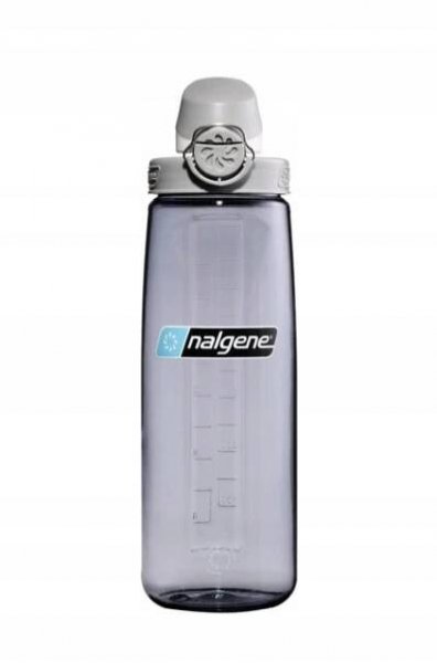 LÁHEV LAHEV NA PITÍ NA VODU NALGENE OTF USTNIK 700 ml 0,7L SMOKE GRAY TRITAN Model On The Fly Szczelna wytrzymała butelka z ustnikiem