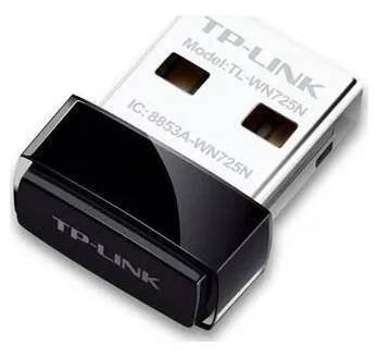 Powerline TP-Link TL-WN725N - Mikro Bezdrátový USB adaptér 802.11n/150Mbps, soft AP, WPS, WMM
