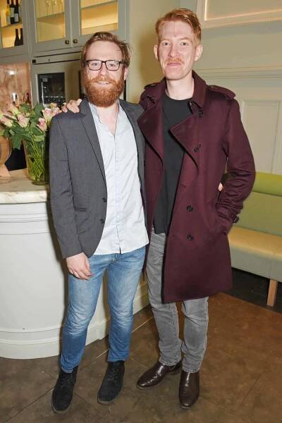 Brian Gleeson and Domhnall Gleeson