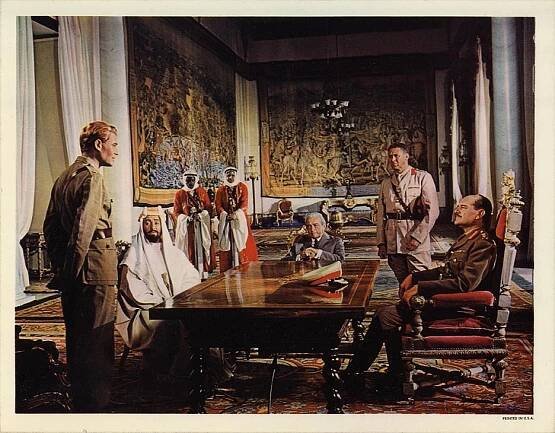 Peter O'Toole, Alec Guinness, Claude Rains, Anthony Quayle, Jack Hawkins - Lawrence z Arábie - Z filmu