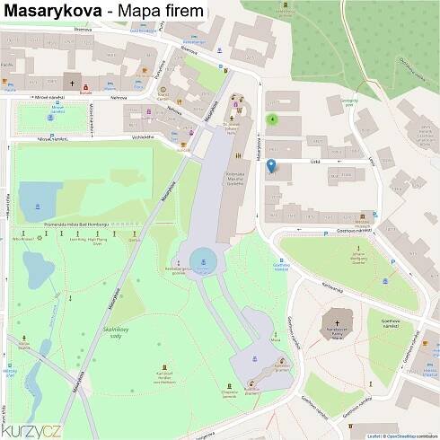 Masarykova - mapy | Kurzy.cz