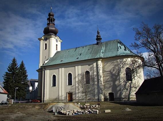 Rožnovské hodiny - Kostel