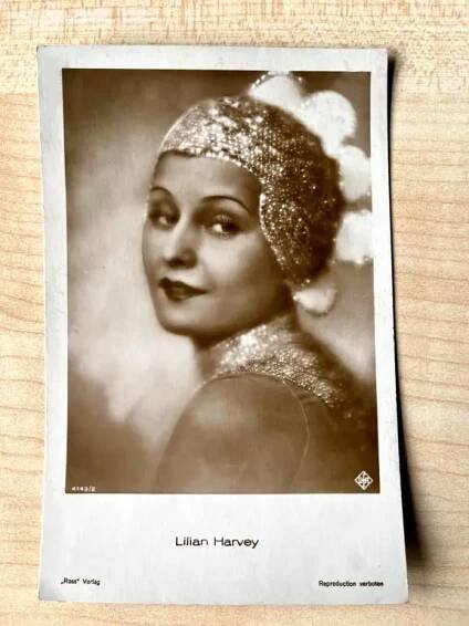 fotografie Lilian Harvey - UFA 4143/2 - 9x14 cm