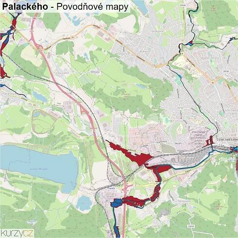 Palackého - mapy | Kurzy.cz
