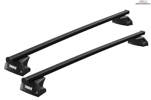 Příčníky Thule Mazda CX-80 2024-2026 integrované podélníky, SquareBar Evo | nosice-autoboxy.cz