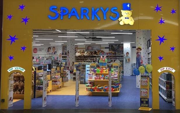 Prodejna hraček SPARKYS Ústí nad Labem OC Forum | Sparkys