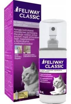 Sprej Feliway Relaxační sprej pro kočky Feliway Classic 60 ml 60 g Relaxační sprej 60 ml 60 g