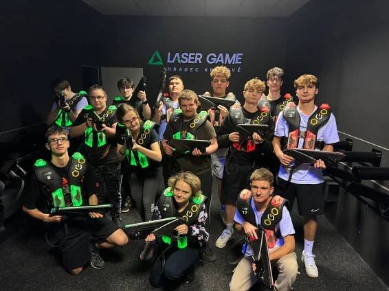 Laser Game – Vyšší odborná škola, Střední škola, Základní škola a Mateřská škola, Hradec Králové, Štefánikova 549