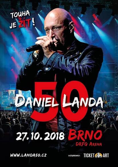 Daniel Landa je i v padesáti na turné ve skvělé formě