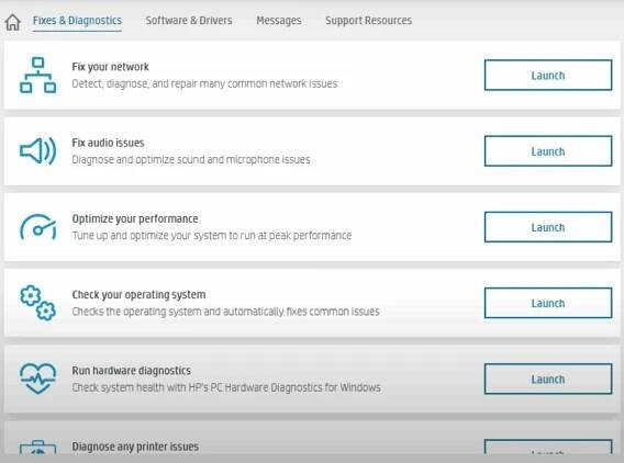 what does HP Support Assistant can do 