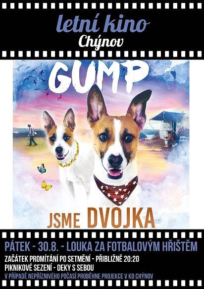 Letní kino - Gump - jsme dvojka: Chýnov