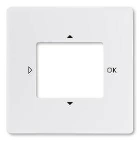 Kryt pro přístroje s displejovým modulem, 3299G-A40100 B1, ABB, Swing®, Swing®L, jasně bílá