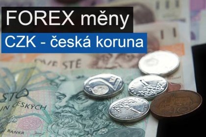 Česká koruna – CZK, FOREX měny, online graf, historie, kurz koruny české, fundamenty