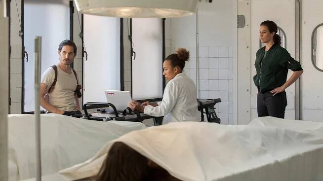 Der Barcelona-Krimi - Der Riss in allem - Z filmu - Clemens Schick, Anne Schäfer