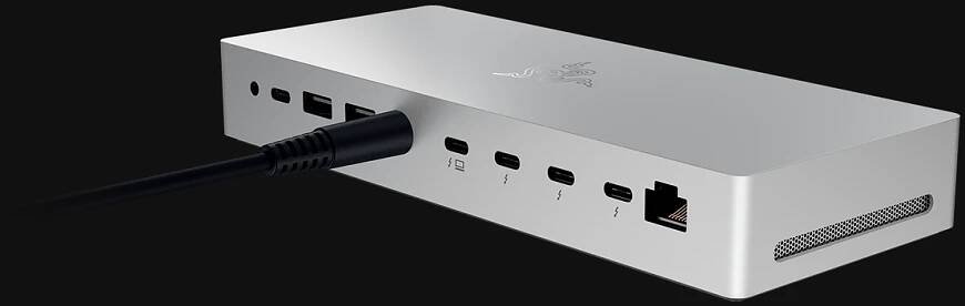 Razer Thunderbolt™ 5 Dock - Mercury -view 1