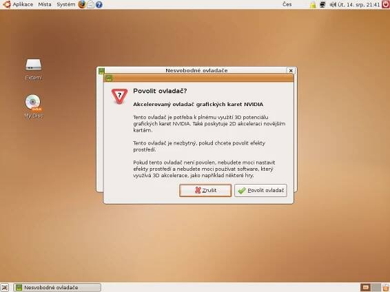 Zkuste Linux s Ubuntu - 3.díl - 3D akcerelace a jak na ní