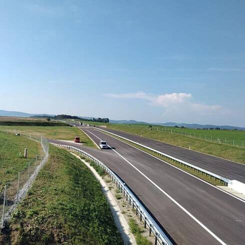U Třebonína začíná stavba dálničního přivaděče | foto: Eliška Pěnkavová,  Český rozhlas