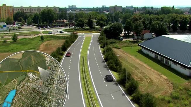 Severovýchodní obchvat Pardubic začnou stavět v létě. Projeďte se po něm už teď