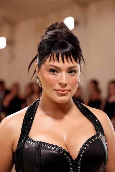 Ashley Graham attends The 2024 Met Gala .