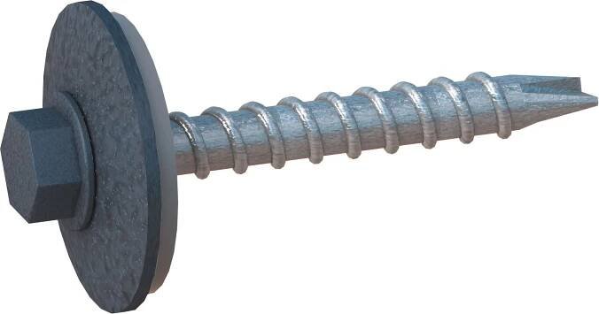 Sarei Střešní/fasádní konstrukční šrouby "piccolo", antracit, pr.6 x 38 mm, 25ks