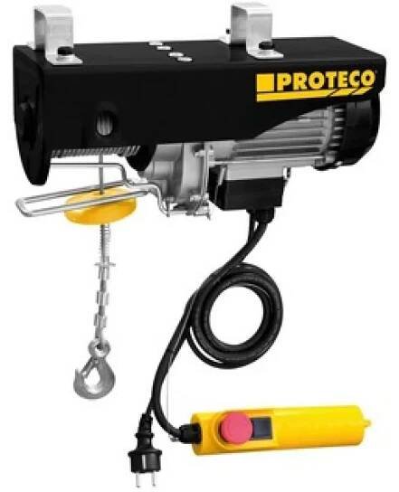 PROTECO naviják lanový elektrický 500/250 kg 51.09-NLE-250
