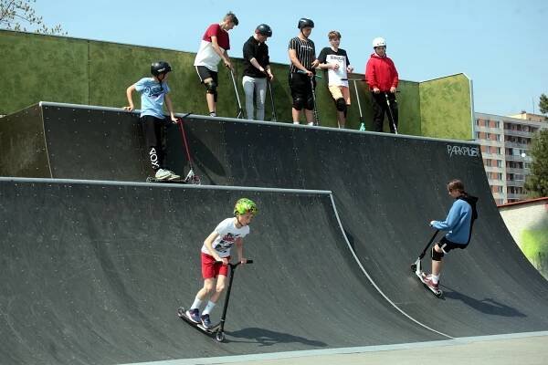 Kroměřížský skatepark patří v rámci Česka mezi nejlepší. Podívejte se