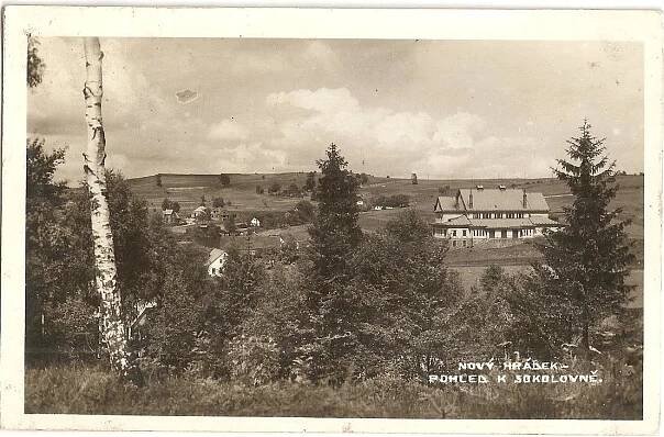 NOVÝ HRÁDEK - Sokolovna - Náchod