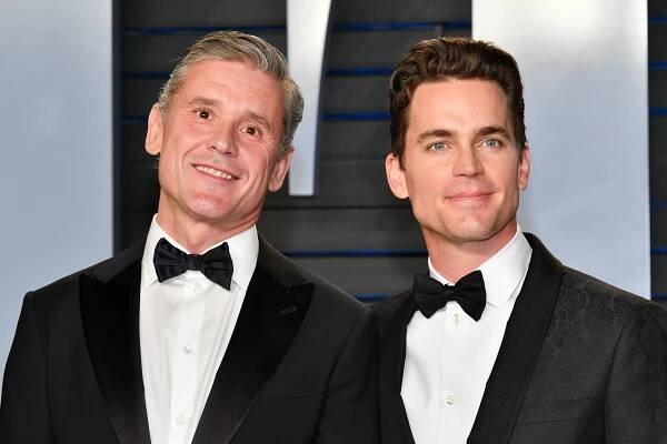 Matt Bomer and Simon Halls